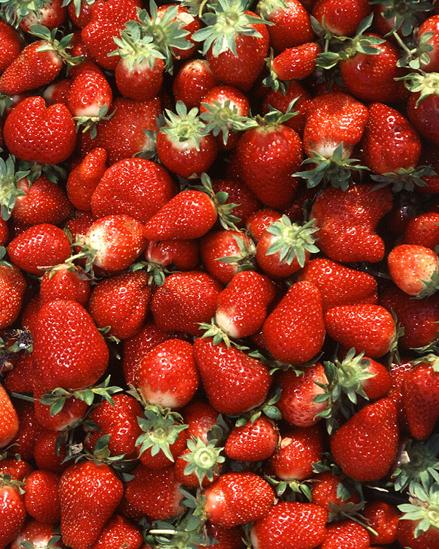 Nancy Walker, Healthy eating, strawberries